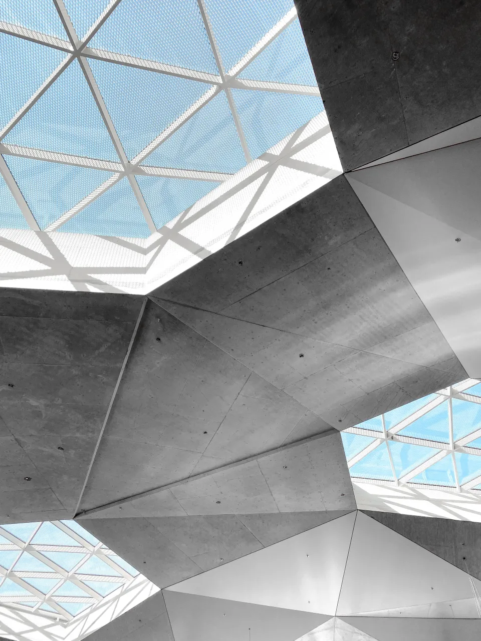 Modern architecture interior in Oslo